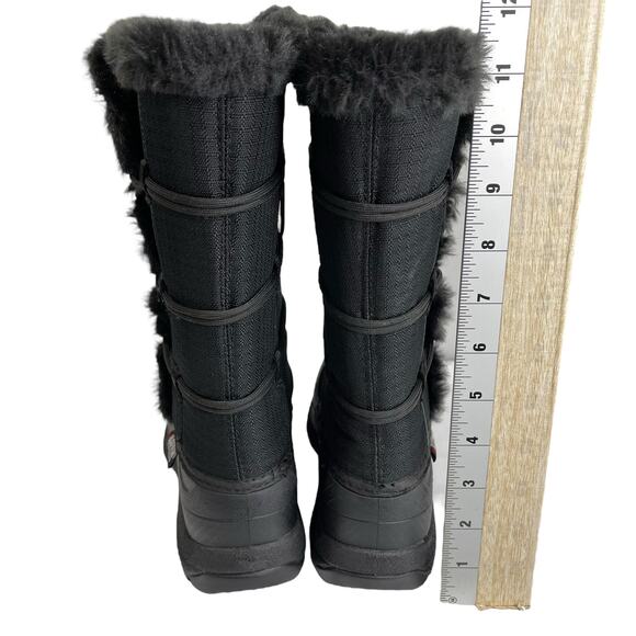 Baffin Ella Womens Boot Mid Height Size 6 Black - Picture 7 of 9